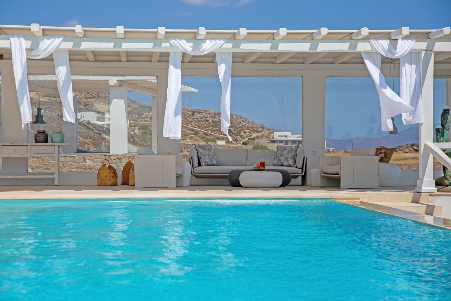 Villa Anemone Mykonos - Luxury Villa for large groups, 2 pools