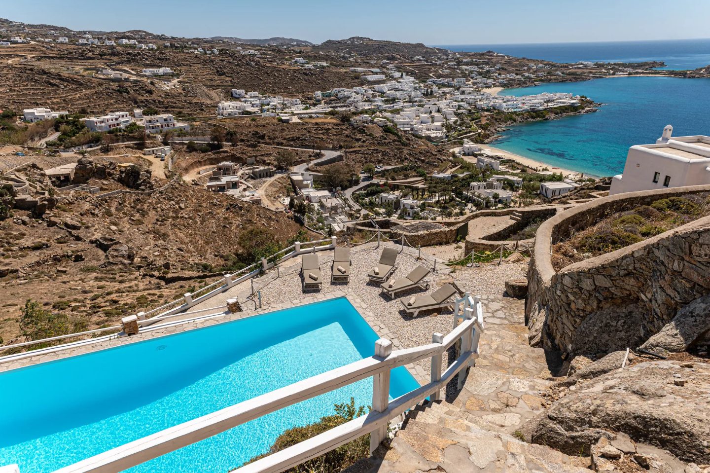 Villa Desire III Mykonos -3 bedroom villa with shared pool, Psarou