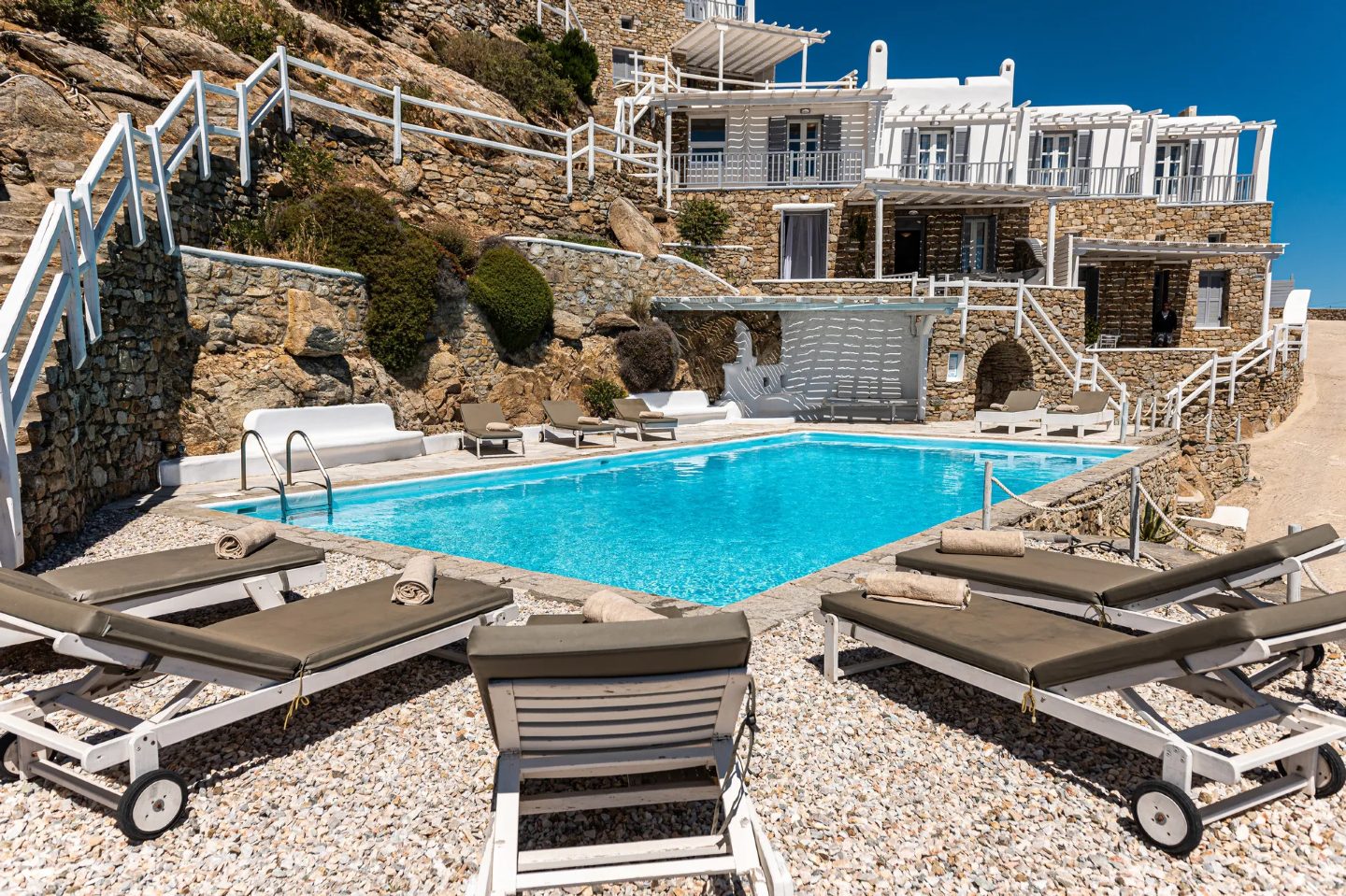 Villa Desire III Mykonos -3 bedroom villa with shared pool, Psarou