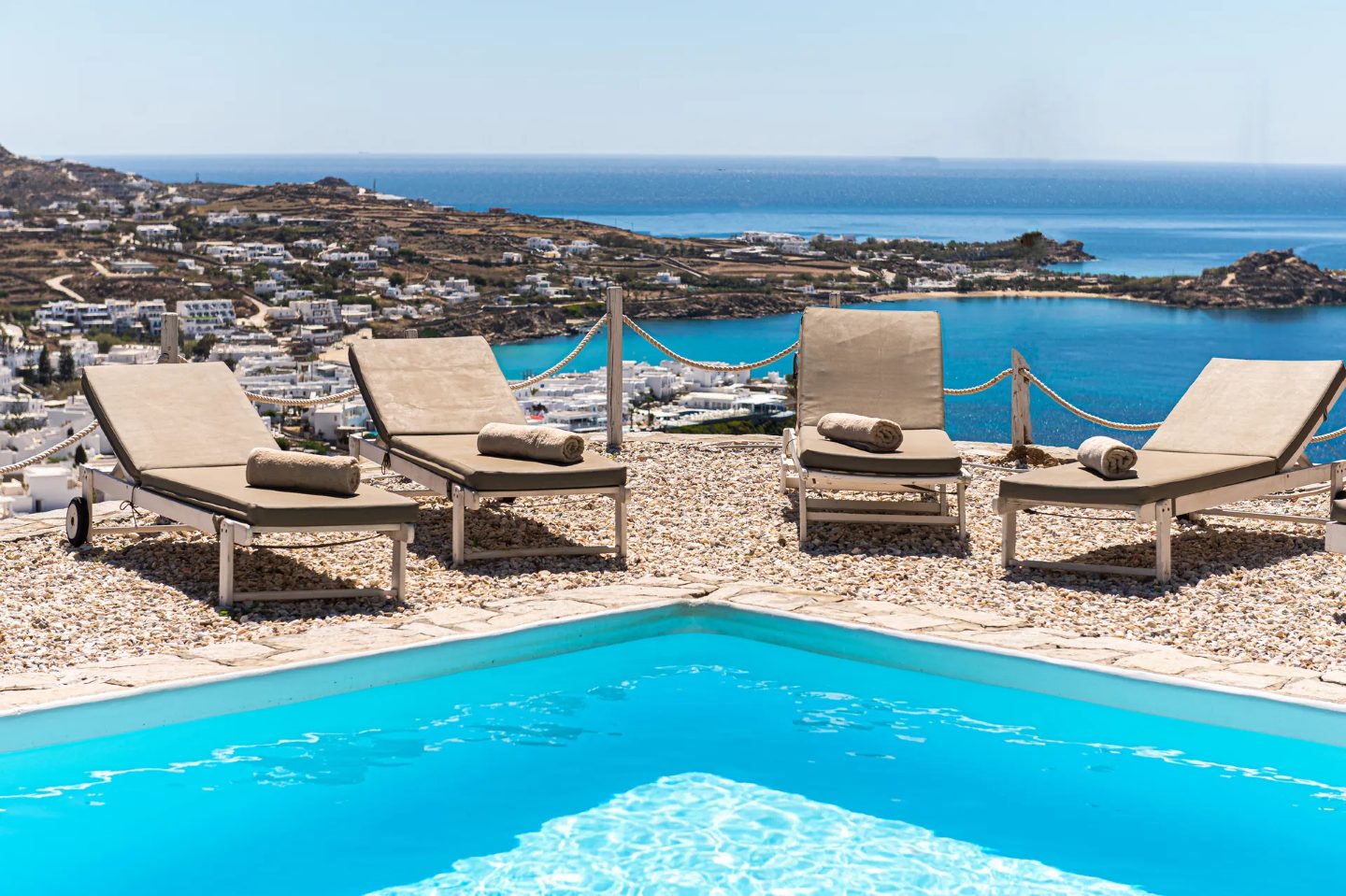 Villa Desire III Mykonos -3 bedroom villa with shared pool, Psarou