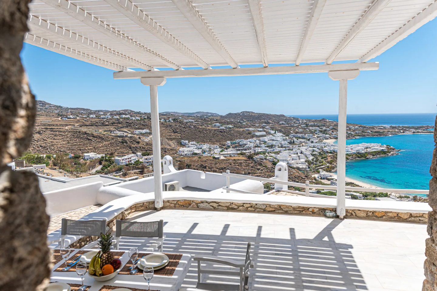 Villa Desire III Mykonos -3 bedroom villa with shared pool, Psarou