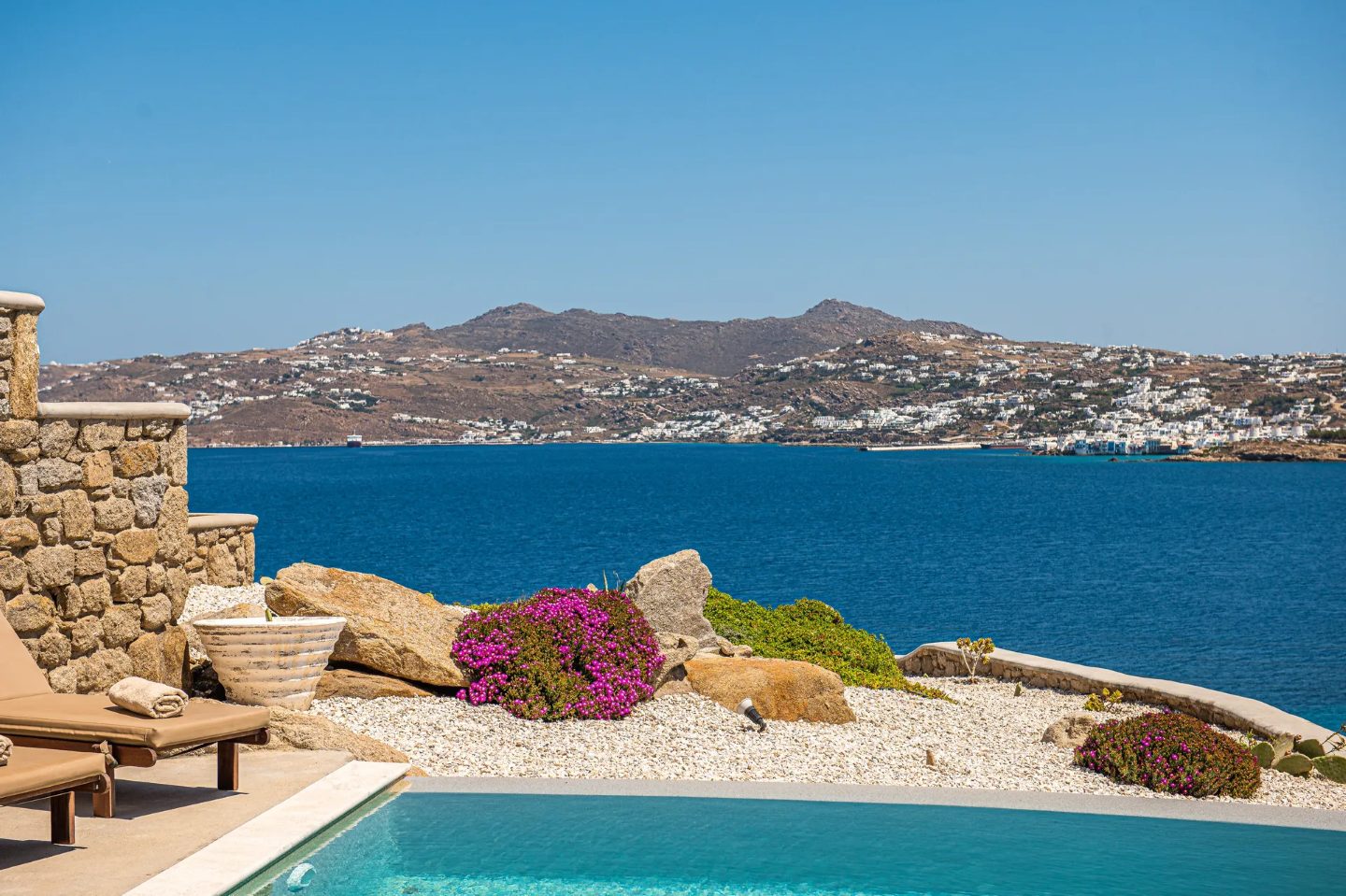 Villa Lily Mykonos - 4 bedroom villa with private pool and sea view