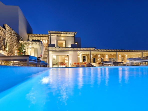 Villa Pothos Mykonos - One of the best luxury villas at Elia Beach