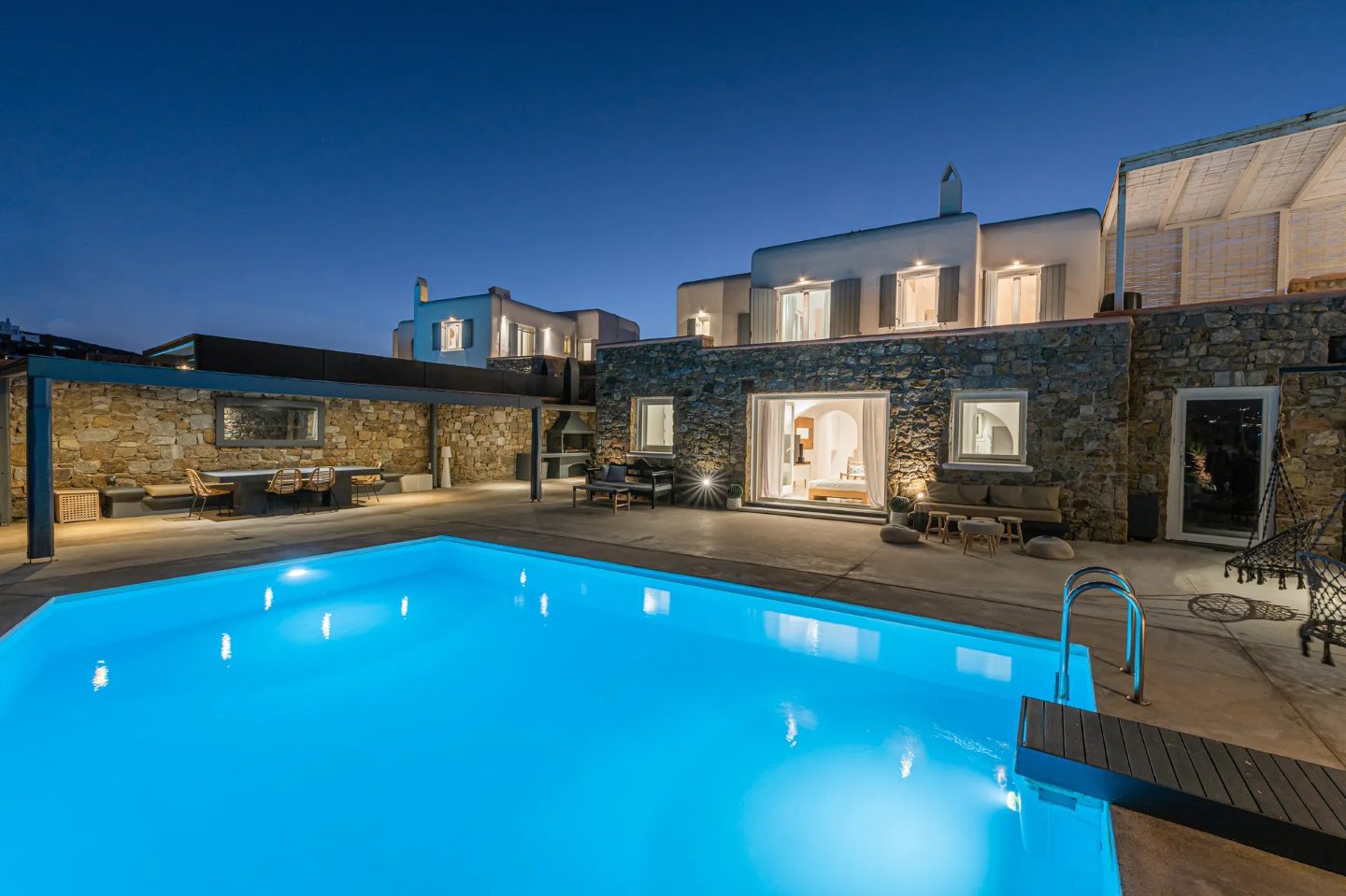 Villa Stone II Mykonos - villa for 8 guest with private pool, Greece