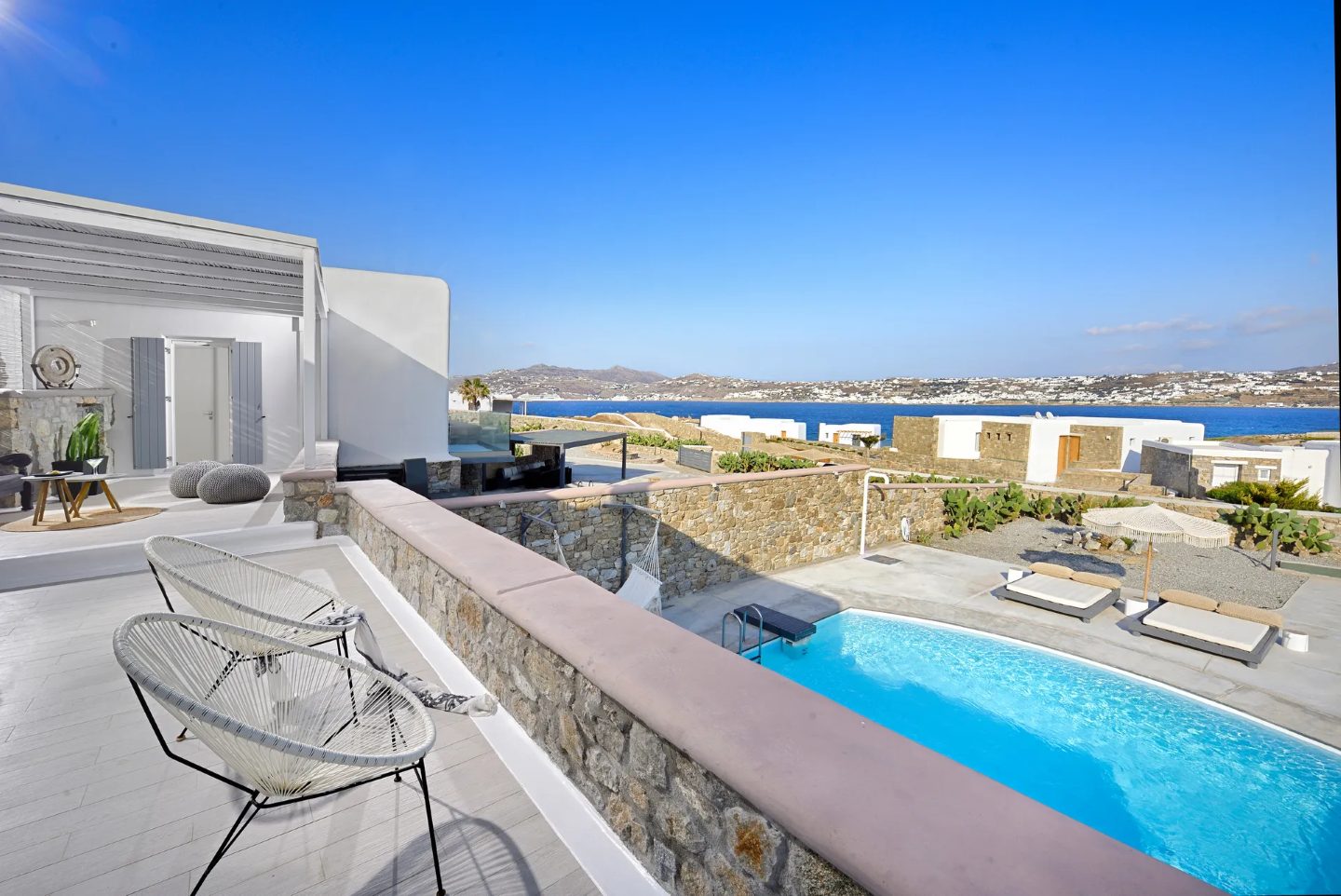 Villa Stone II Mykonos - villa for 8 guest with private pool, Greece