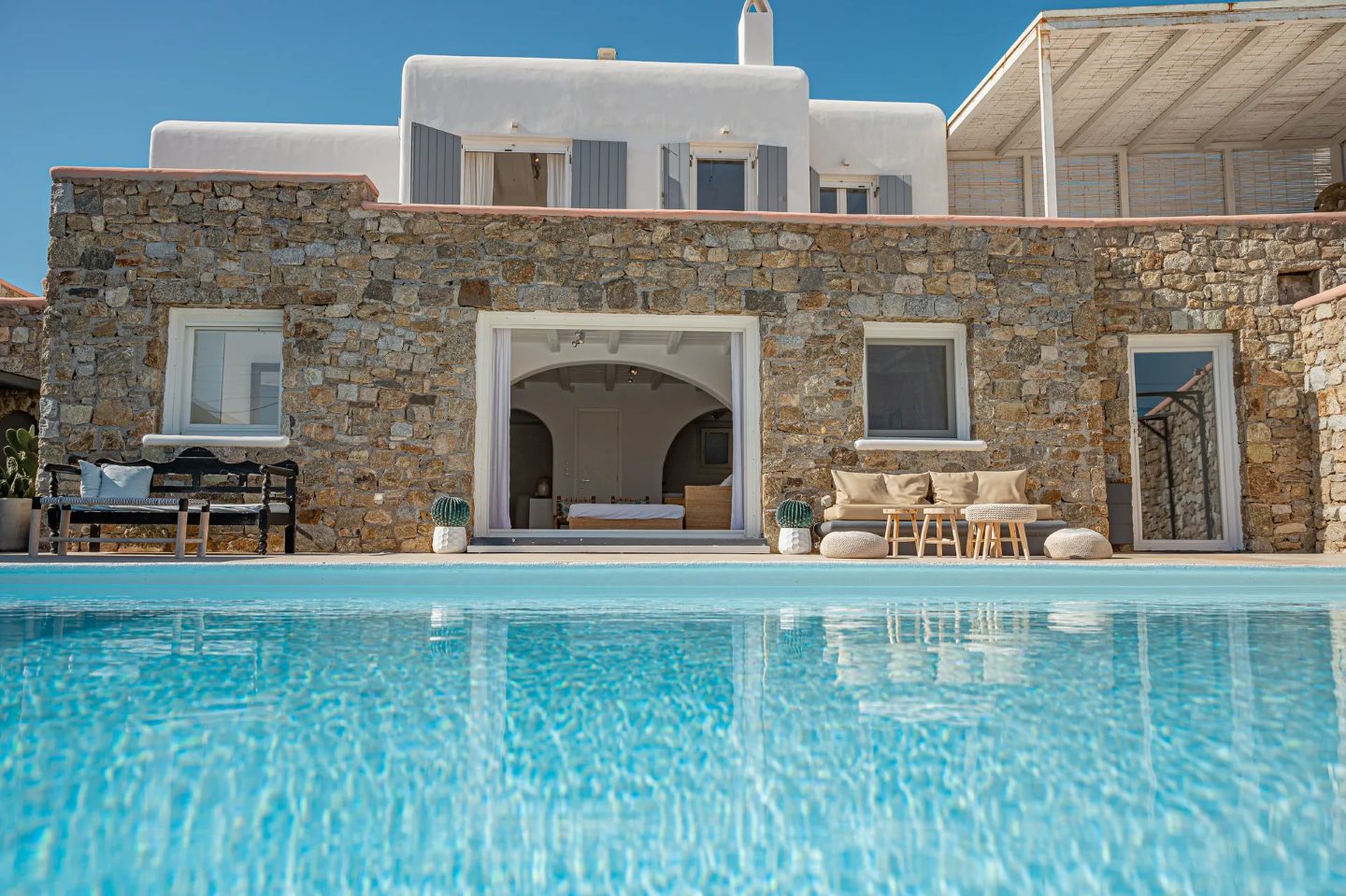 Villa Stone II Mykonos - villa for 8 guest with private pool, Greece
