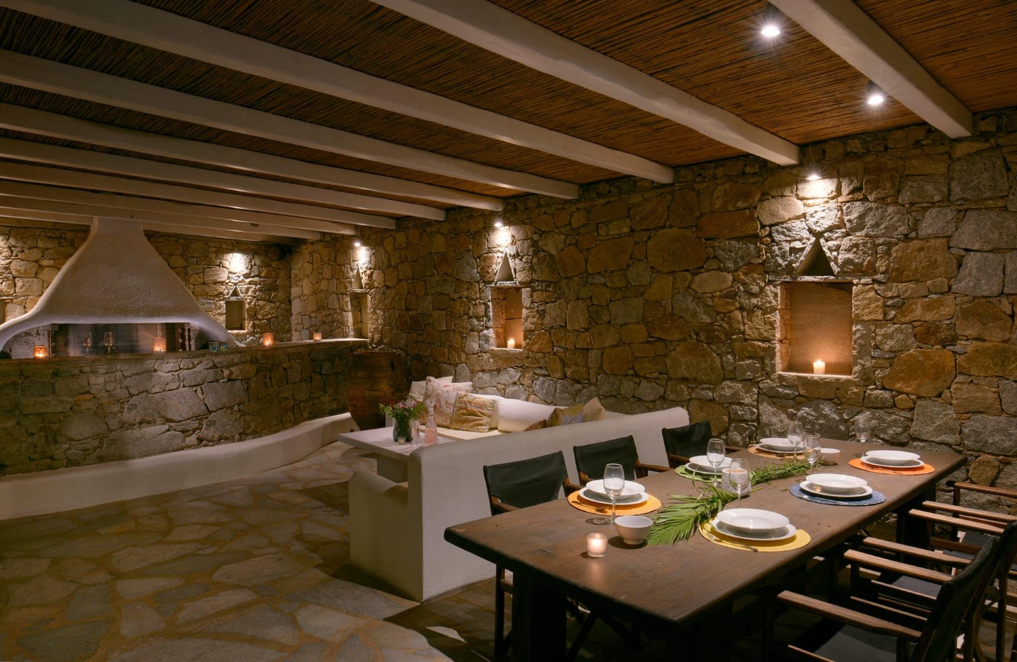 Villa Kanalia Mykonos is a superb 7 bedroom villa with sea view