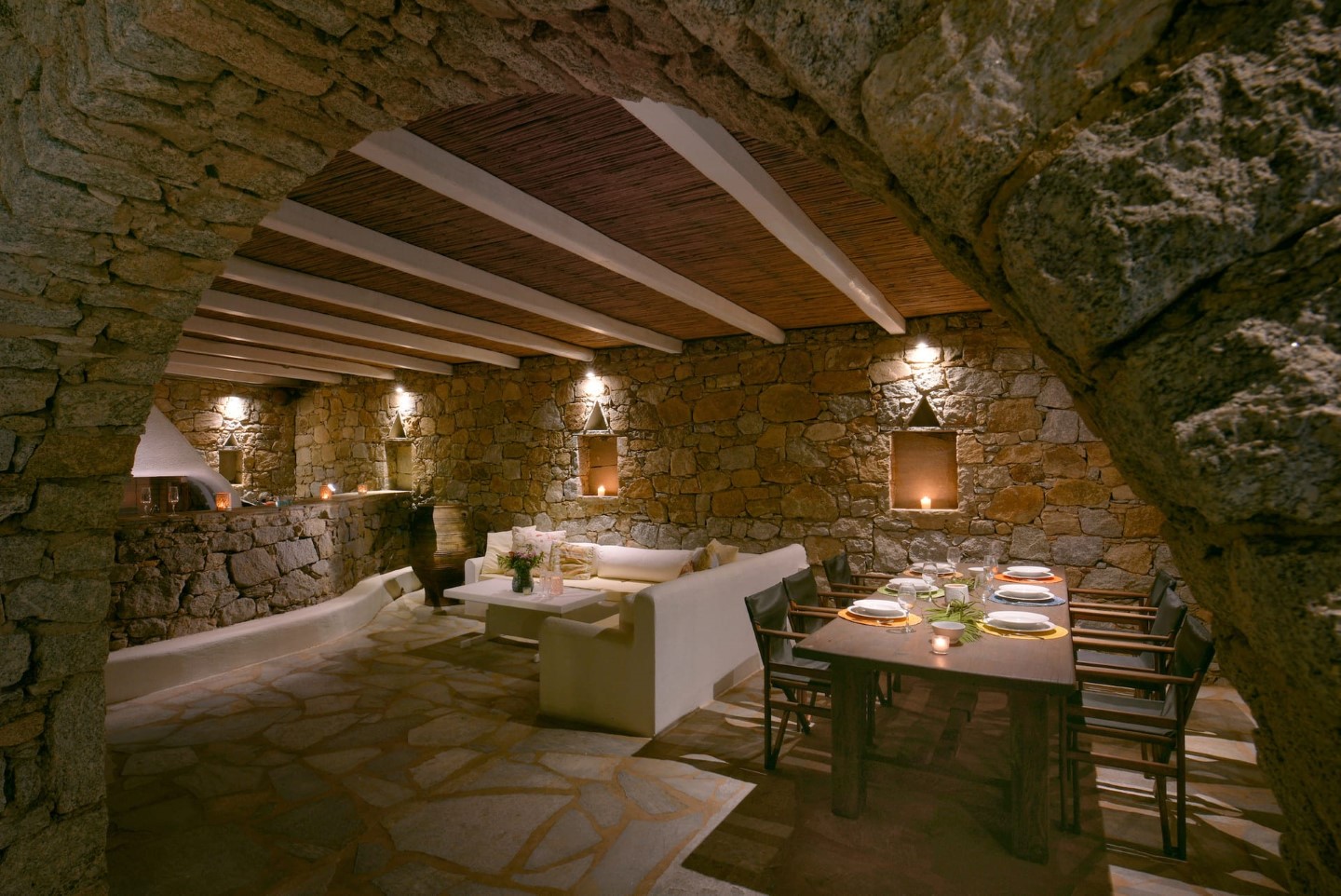 Villa Kanalia Mykonos is a superb 7 bedroom villa with sea view
