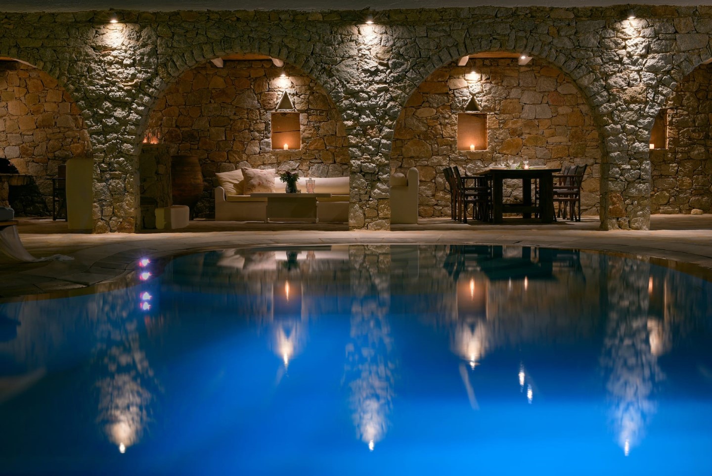 Villa Kanalia Mykonos is a superb 7 bedroom villa with sea view