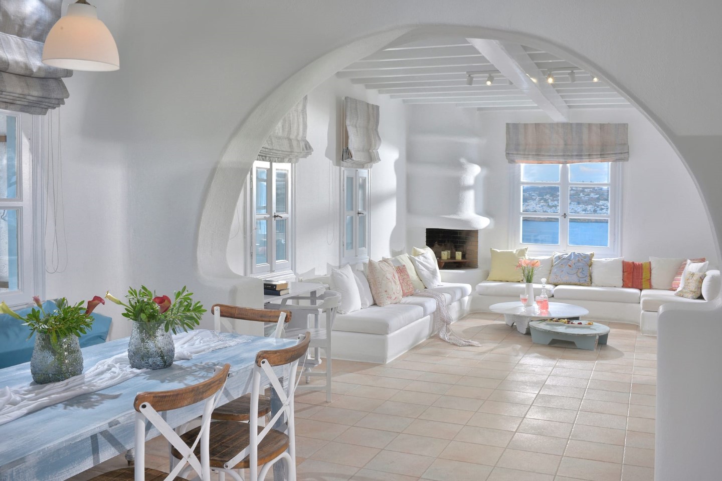 Villa Kanalia Mykonos is a superb 7 bedroom villa with sea view