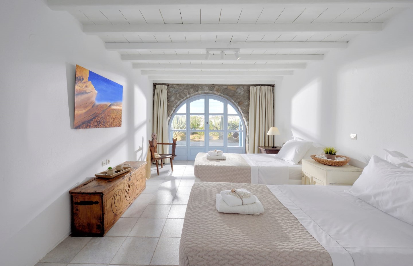 Villa Kanalia Mykonos is a superb 7 bedroom villa with sea view