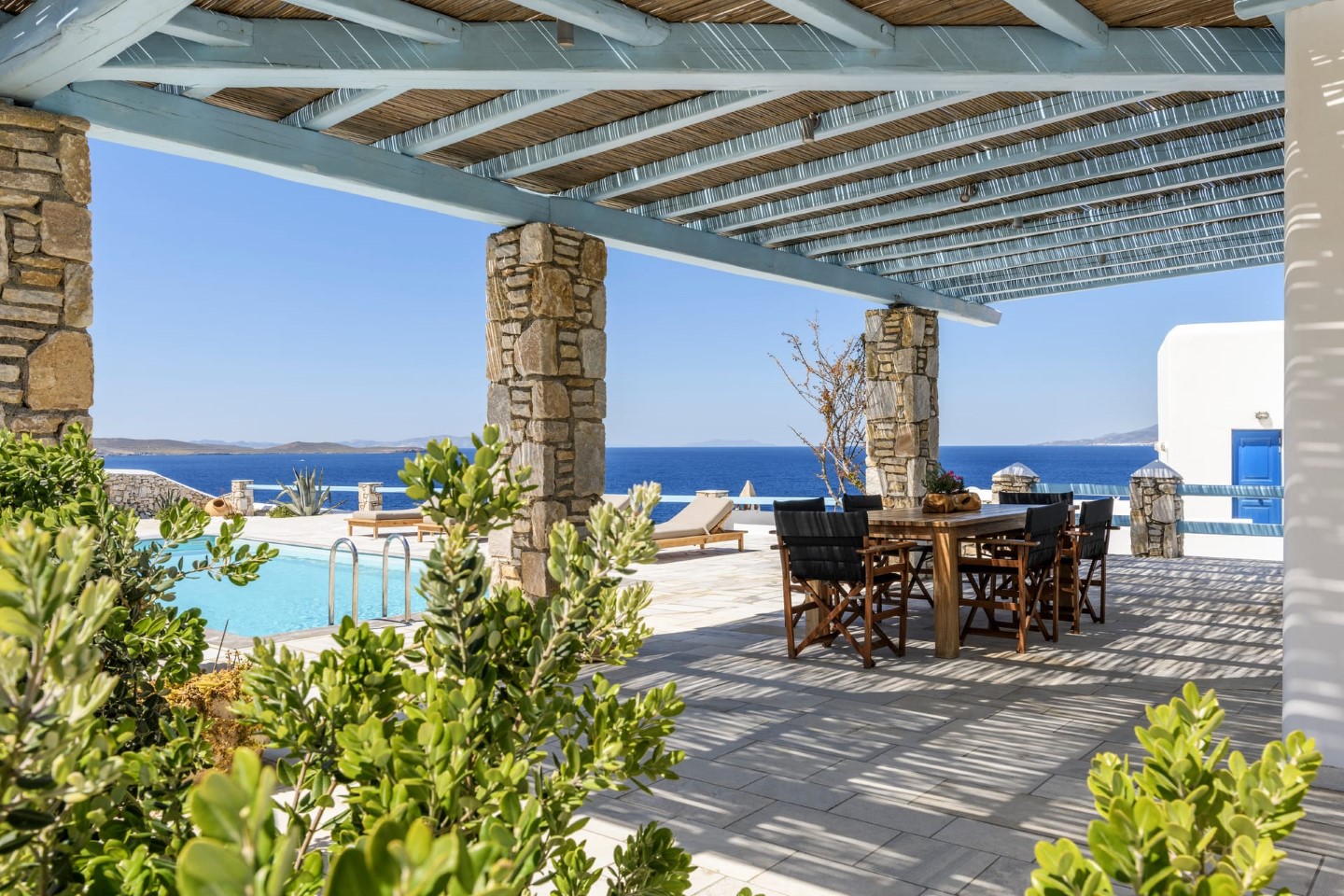 Villa White Star Mykonos | 4-Bed Luxury Villa with Pool & Town View