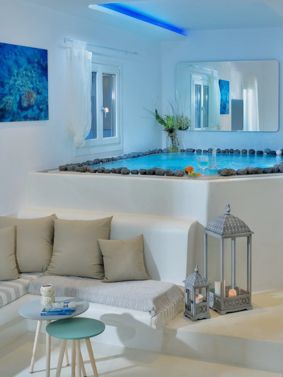 Villa Leonidas Mykonos | 2-Bed Luxury Villa with Pool into Town