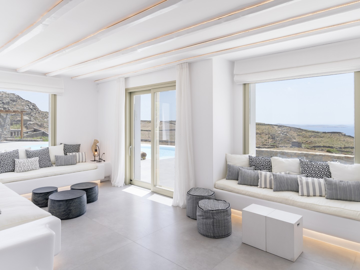 Villa Castle Mykonos | 6-Bed Luxury Villa in Kastro with Infinity Pool