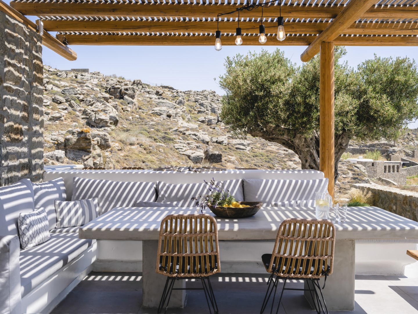 Villa Castle Mykonos | 6-Bed Luxury Villa in Kastro with Infinity Pool