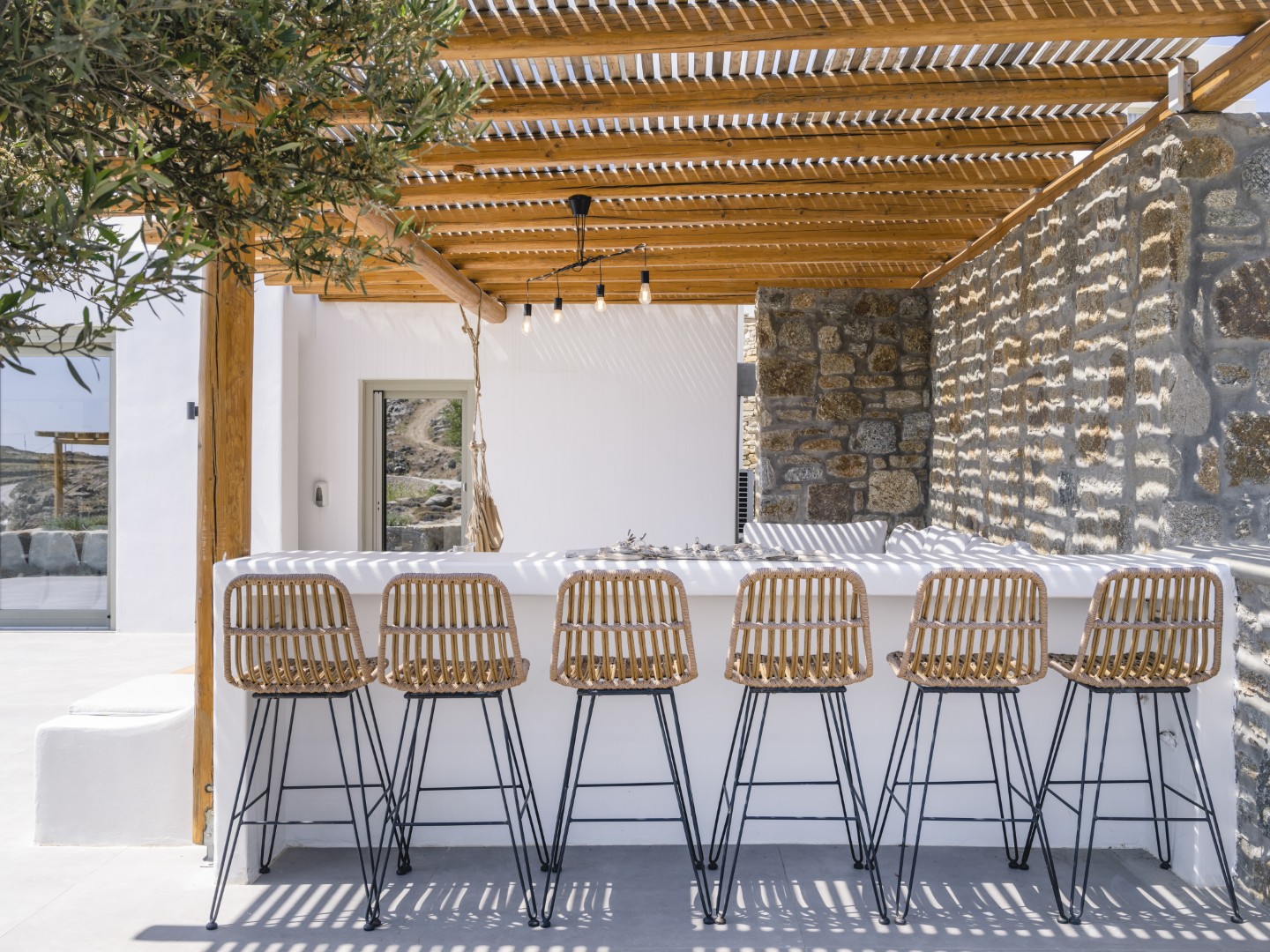 Villa Castle Mykonos | 6-Bed Luxury Villa in Kastro with Infinity Pool