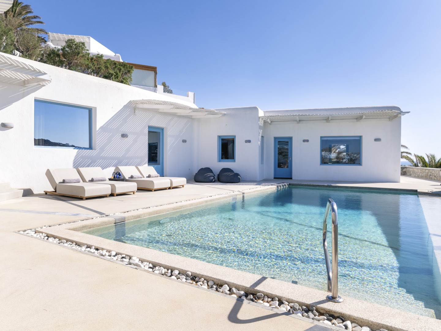Villa Marina Mykonos | 5-Bed Luxury Villa in Gated Ornos Resort